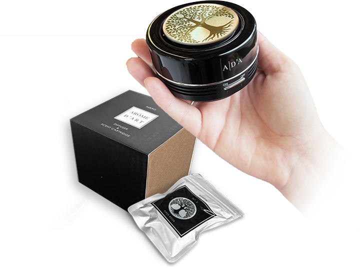 Smart Mikro Personal / Vehicle Diffuser + Kaséta Set | Piper Rosa